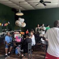 Celebration at Do it a-Ginn Event Hall with guests enjoying a birthday party, decorated balloons, and a welcoming indoor space for gatherings and celebrations.